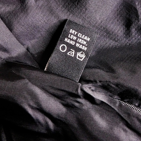 TIBI Navy Blue & White Pleated Swiss Dot Skirt Tie Waist Polka Dot Size 10 - Picture 12 of 13